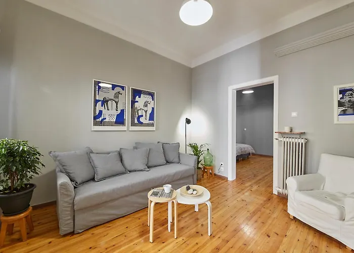Апартаменты Bright Bright B With Balcony Салоники